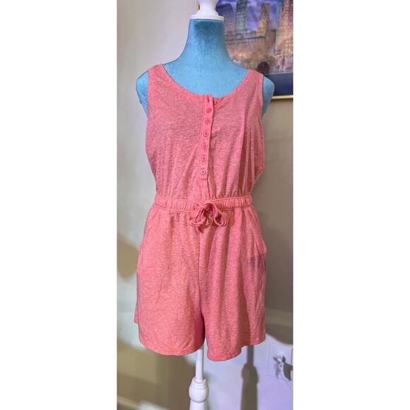 Gap peach  romper - Picture 1 of 5